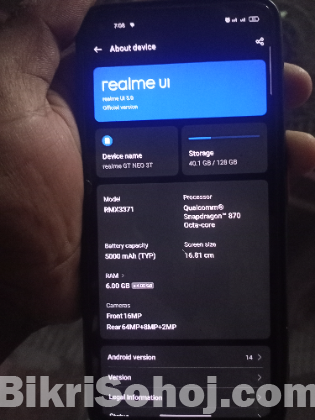 Realme gt neo 3T